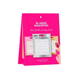 Le Mini Macaron Nail Sticker Party Pack ( 3 Pack ) hos parfumerihamoghende.dk 